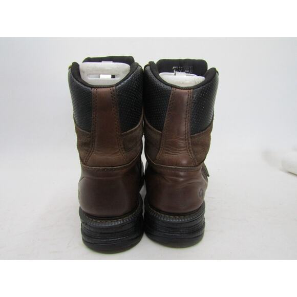 Wolverine Mens Size 9.5 M Brown Leather Laces Casual Comfort Ankle Work Boot